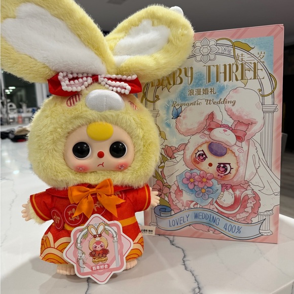 Baby Three Other - Lovely Wedding Baby Three Plush Toy